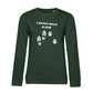 I Never Walk Alone – Bio-Sweatshirt für Damen