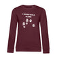 I Never Walk Alone – Bio-Sweatshirt für Damen