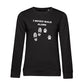 I Never Walk Alone – Bio-Sweatshirt für Damen