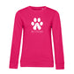 Herz und Pfötchen  – Bio-Sweatshirt für Damen