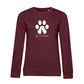 Herz und Pfötchen  – Bio-Sweatshirt für Damen