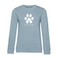 Herz und Pfötchen  – Bio-Sweatshirt für Damen
