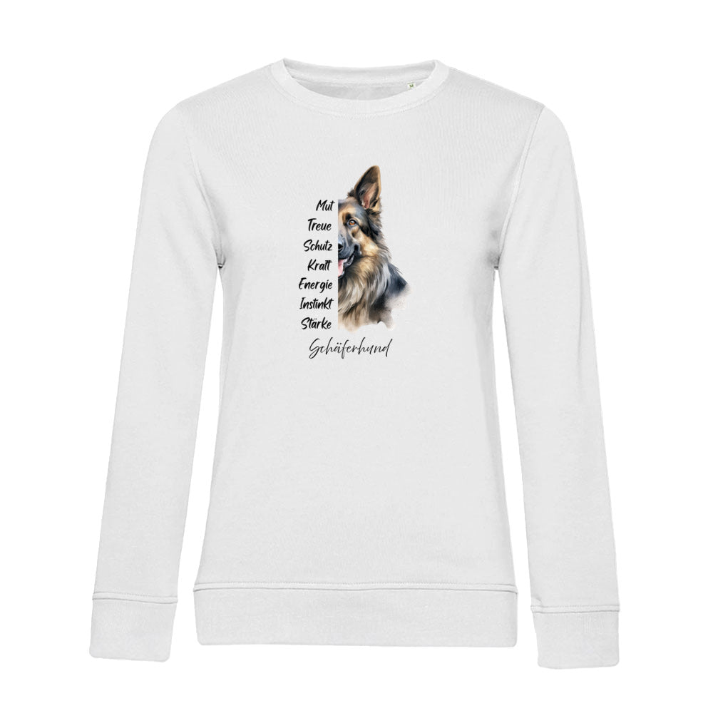 Schäferhund – Bio-Sweatshirt für Damen