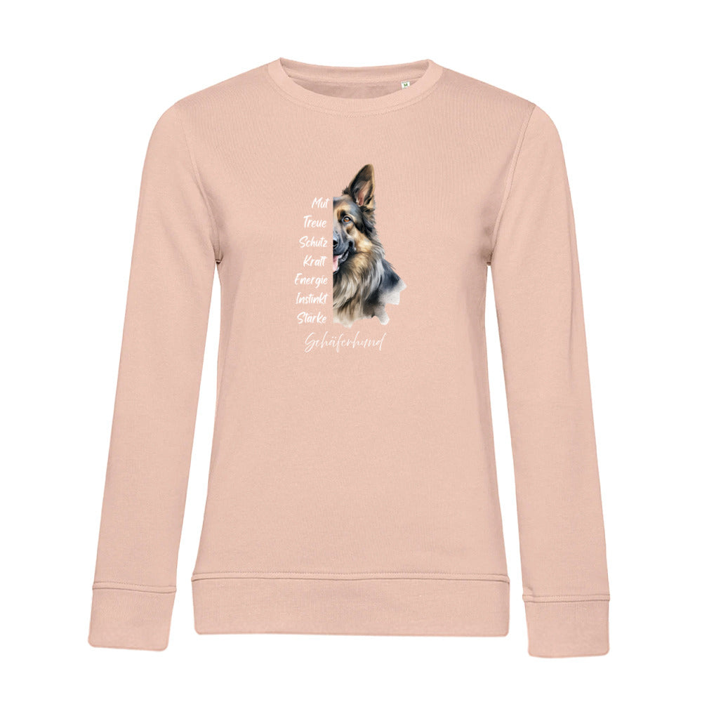 Schäferhund – Bio-Sweatshirt für Damen