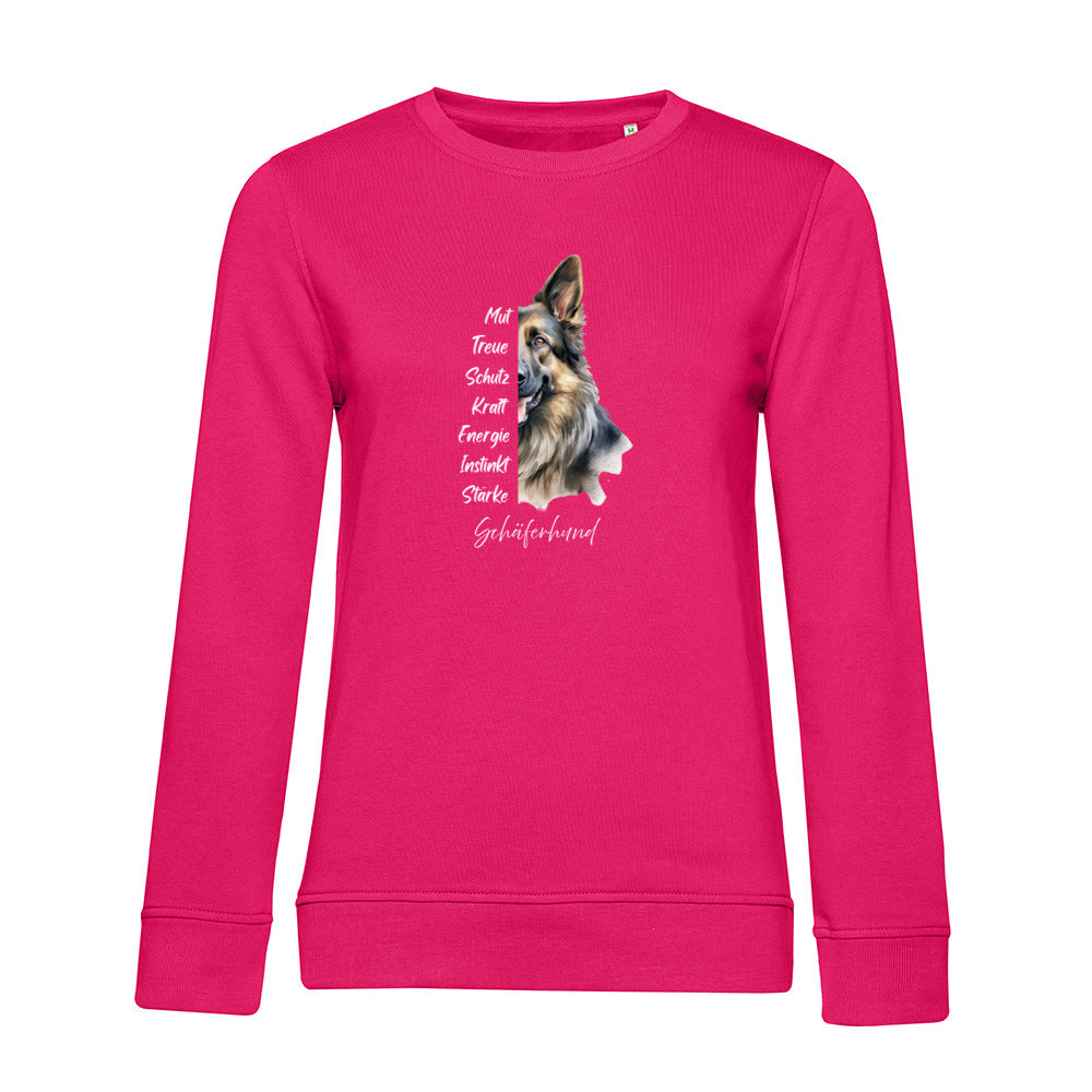 Schäferhund – Bio-Sweatshirt für Damen