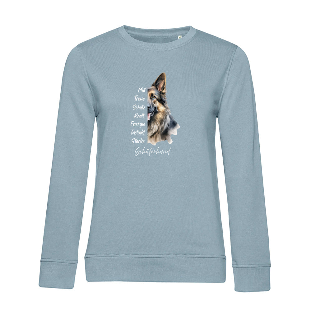 Schäferhund – Bio-Sweatshirt für Damen