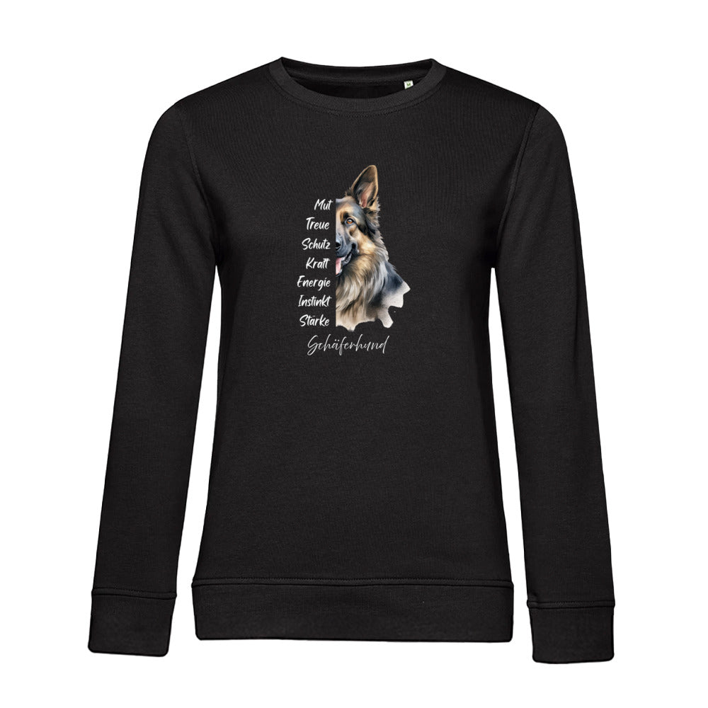 Schäferhund – Bio-Sweatshirt für Damen
