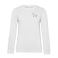 Labrador mit Herz – Bio-Sweatshirt für Damen