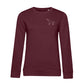 Labrador mit Herz – Bio-Sweatshirt für Damen