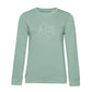 Doppeltes Glück – Bio-Sweatshirt für Damen