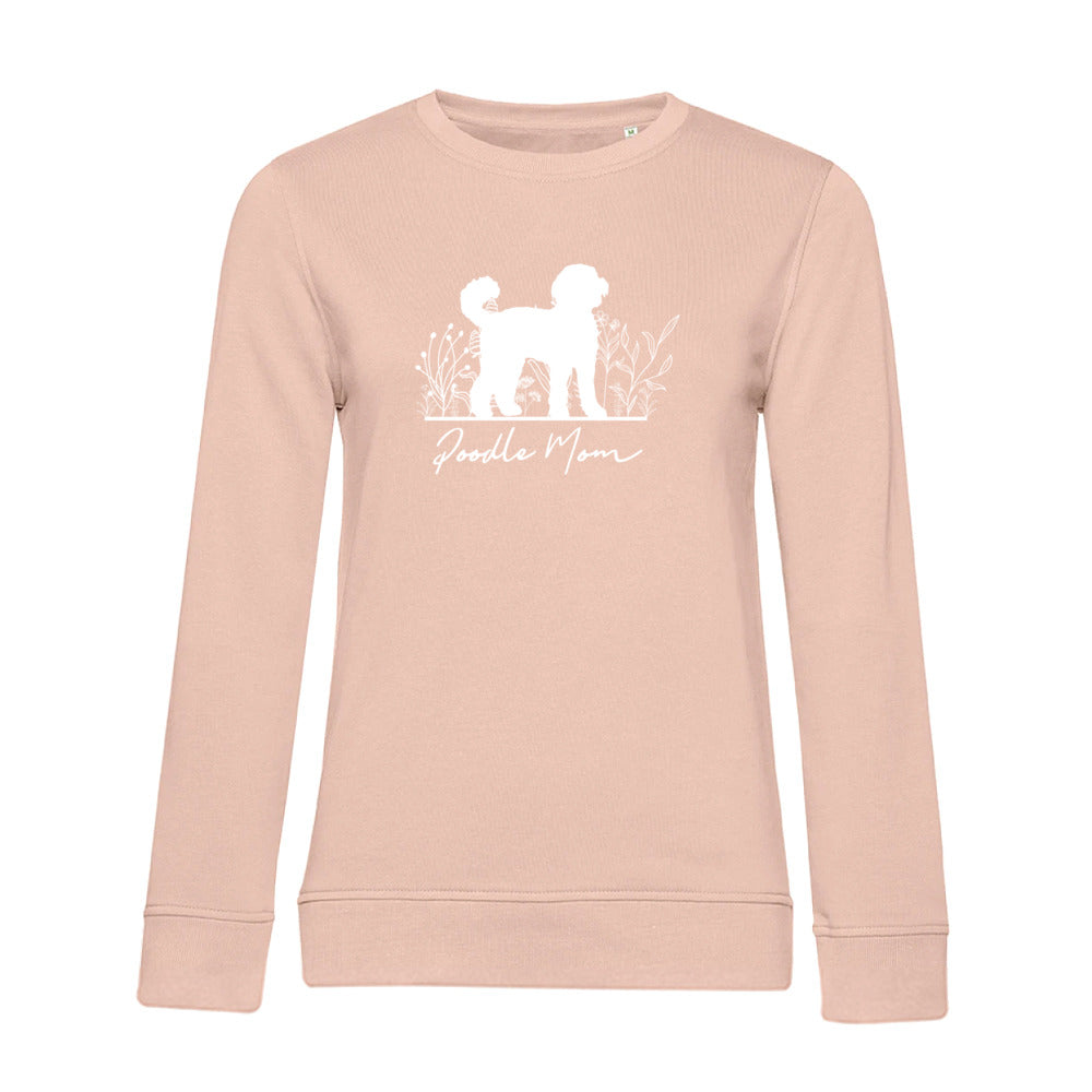 Poodle Mom – Bio-Sweatshirt für Damen