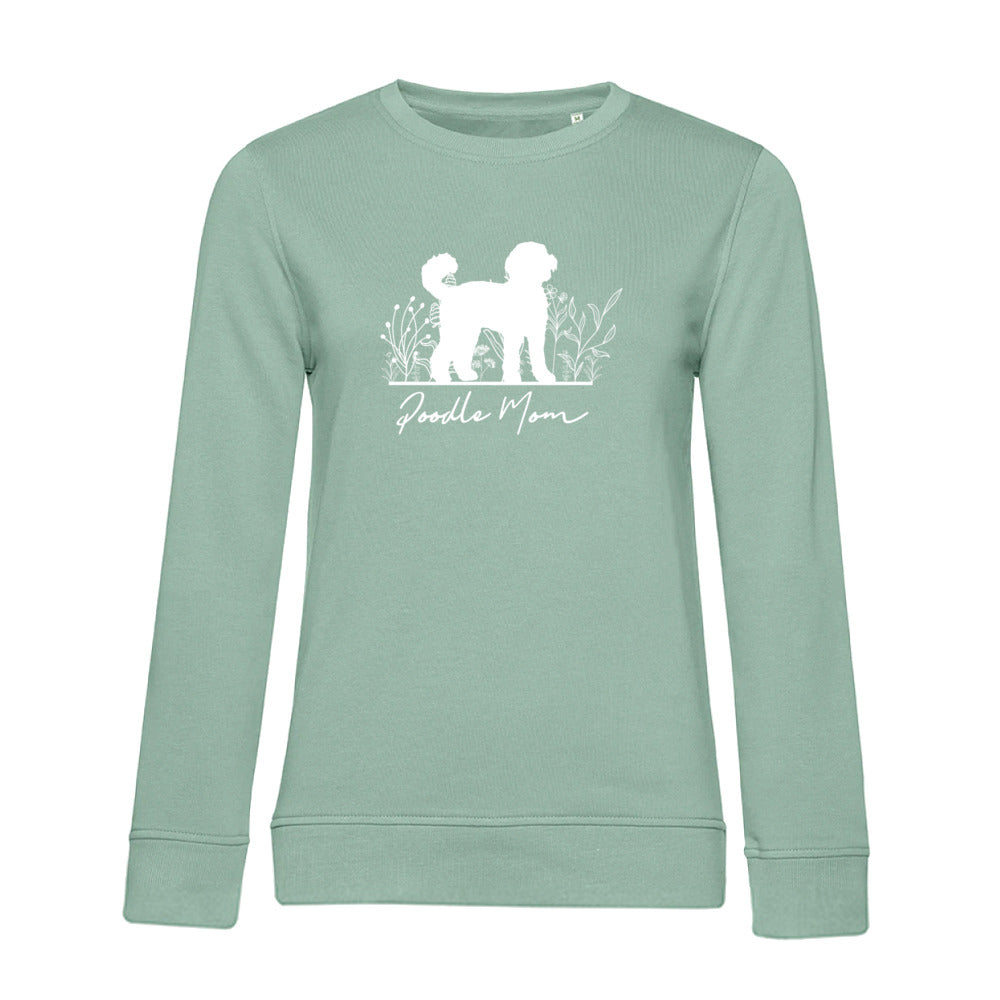 Poodle Mom – Bio-Sweatshirt für Damen