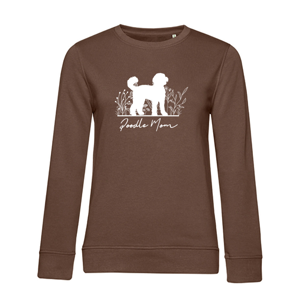 Poodle Mom – Bio-Sweatshirt für Damen