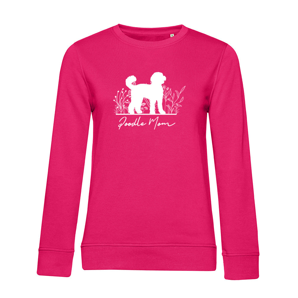 Poodle Mom – Bio-Sweatshirt für Damen