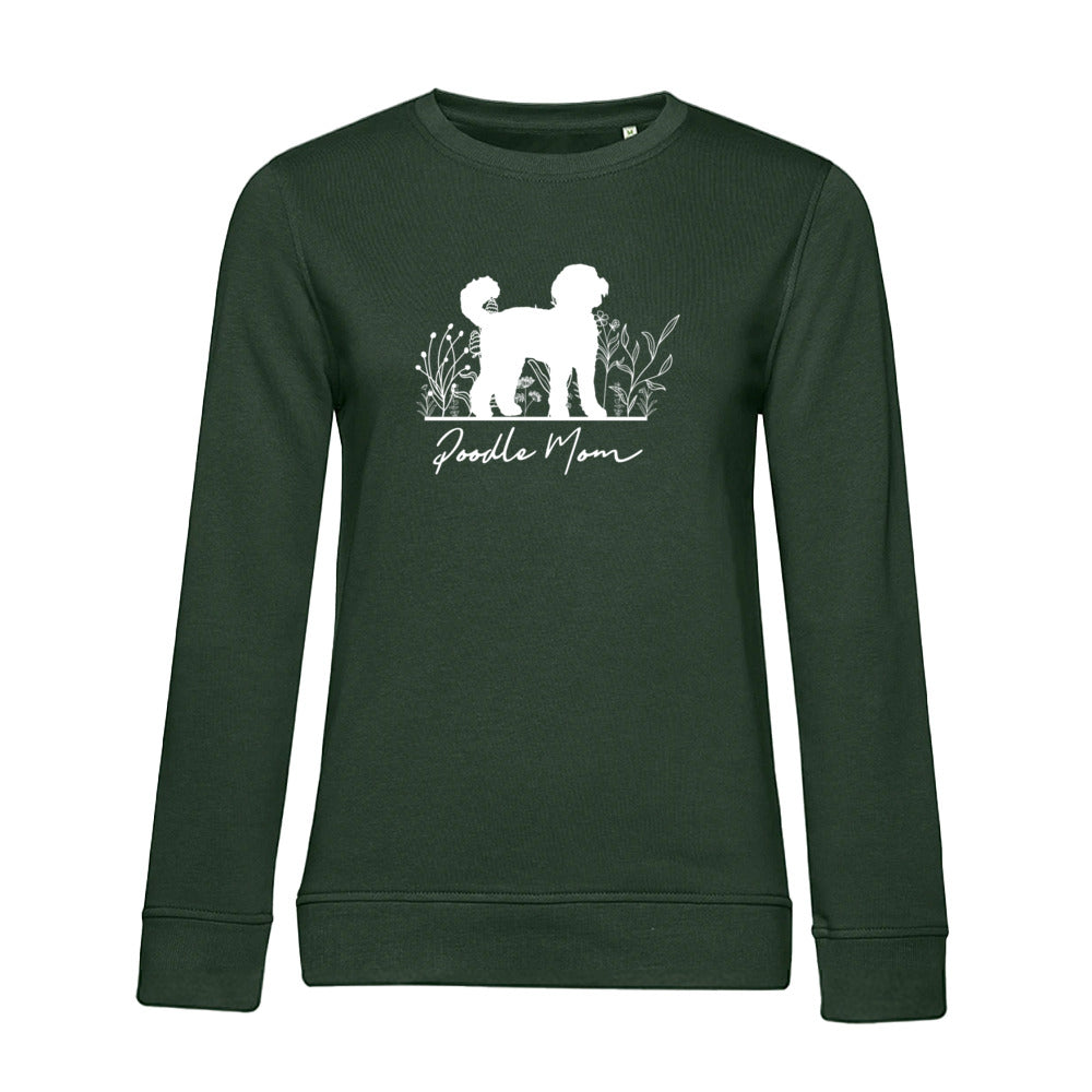 Poodle Mom – Bio-Sweatshirt für Damen