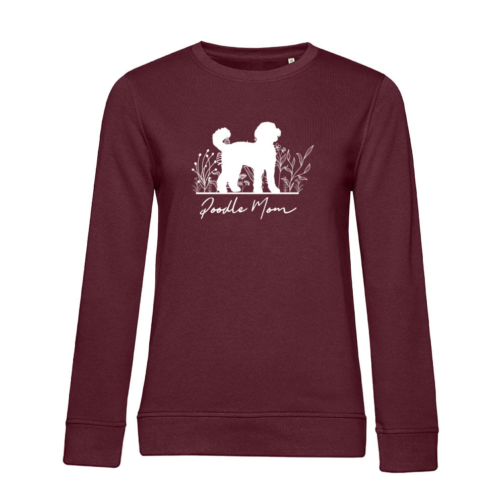 Poodle Mom – Bio-Sweatshirt für Damen