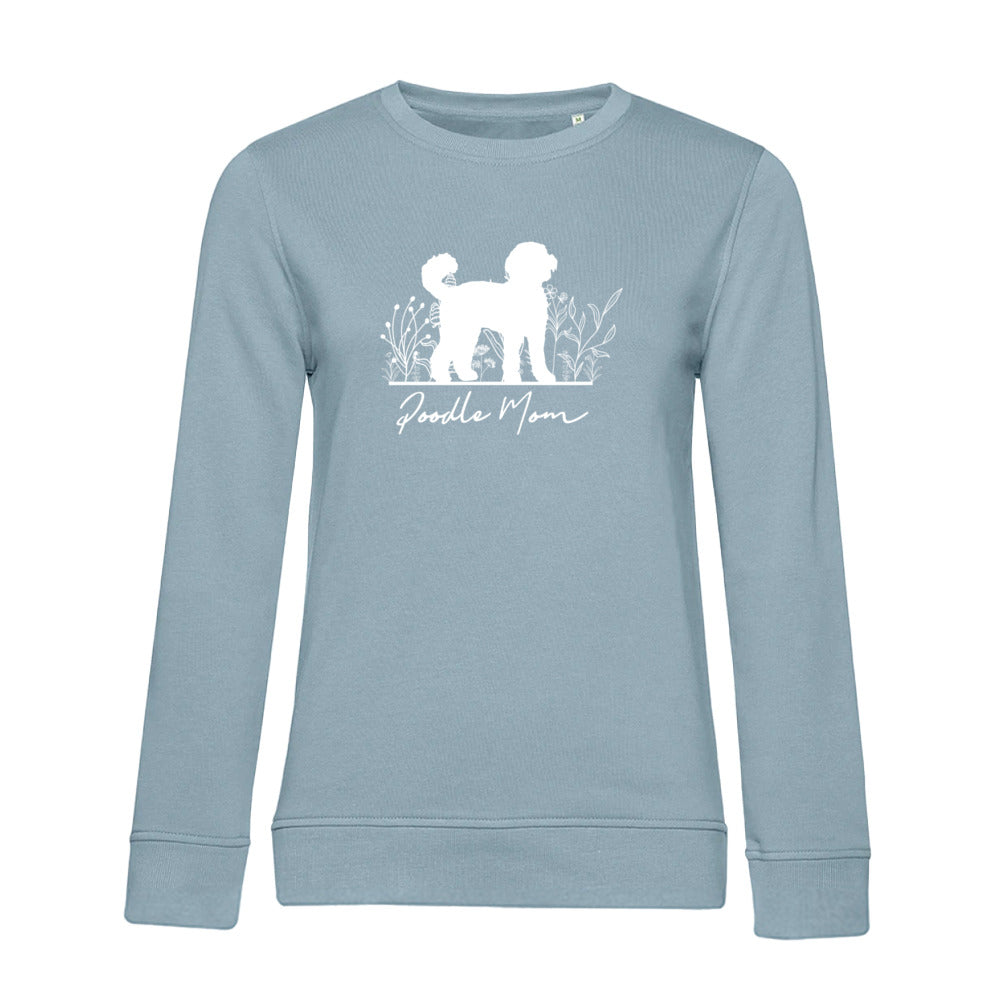 Poodle Mom – Bio-Sweatshirt für Damen