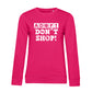 Adopt Don't Shop – Bio-Sweatshirt für Damen