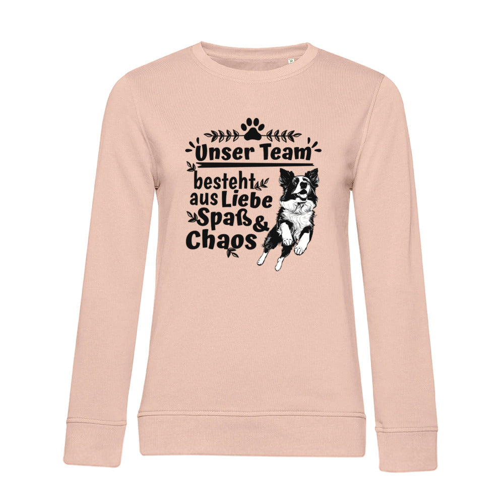 Unser Team – Bio-Sweatshirt für Damen
