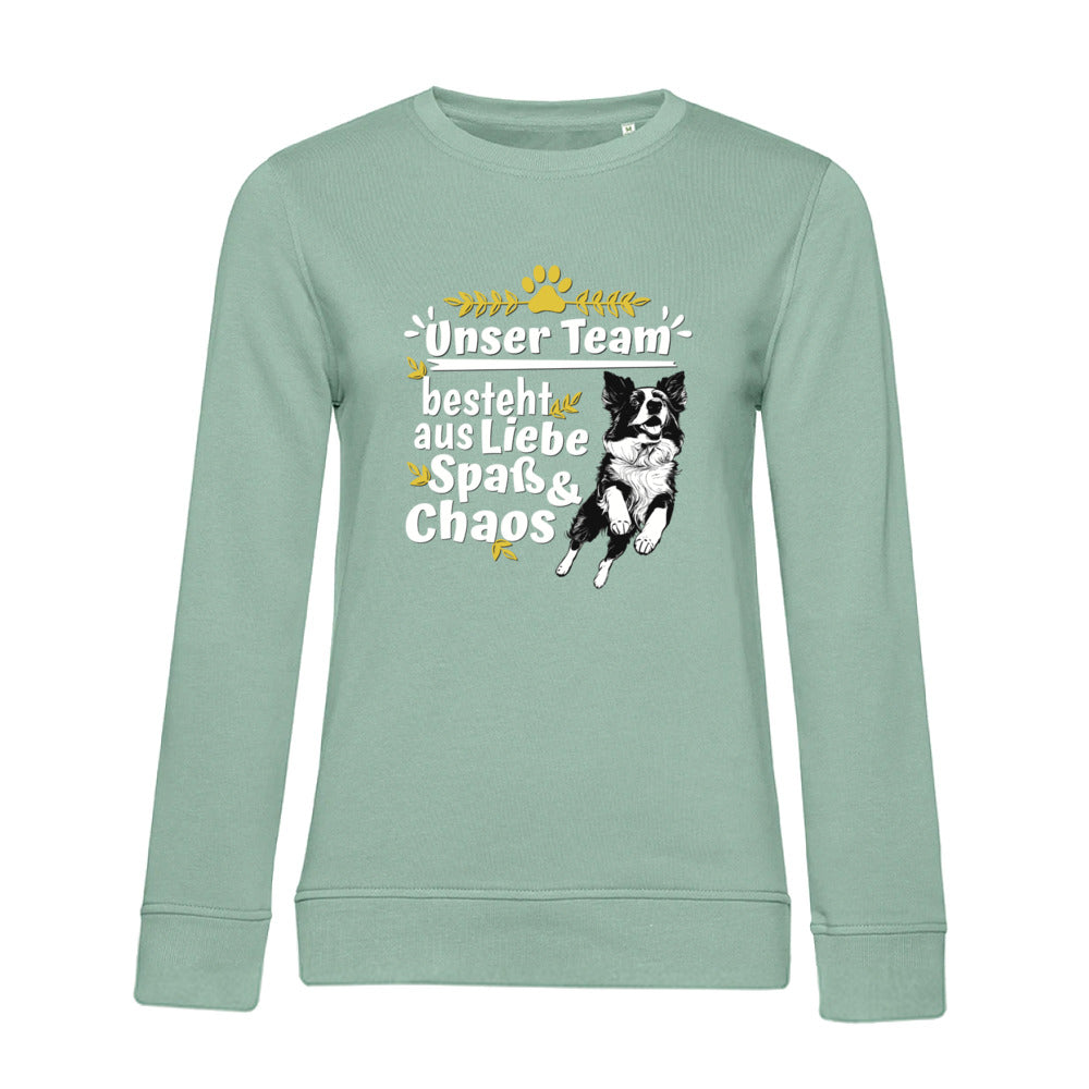 Unser Team – Bio-Sweatshirt für Damen
