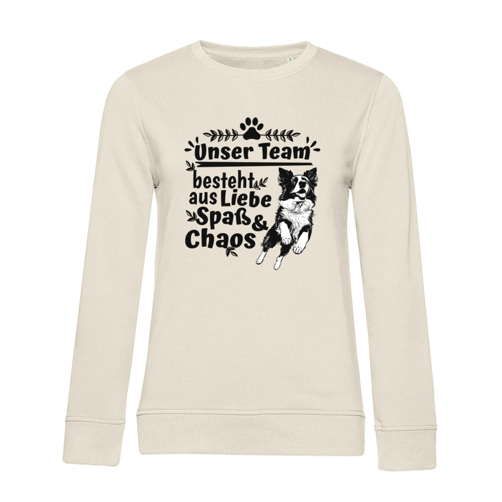 Unser Team – Bio-Sweatshirt für Damen