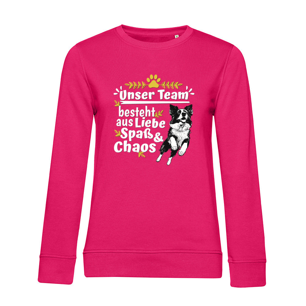 Unser Team – Bio-Sweatshirt für Damen