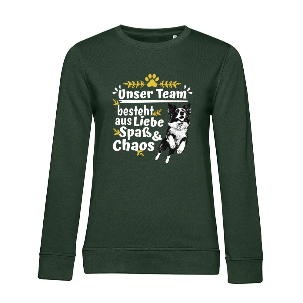 Unser Team – Bio-Sweatshirt für Damen