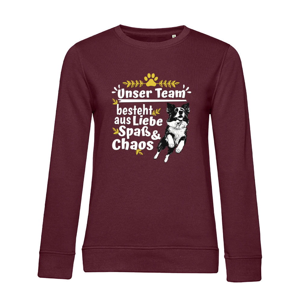 Unser Team – Bio-Sweatshirt für Damen