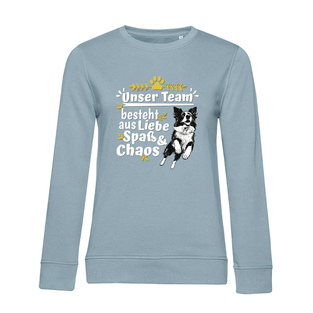 Unser Team – Bio-Sweatshirt für Damen