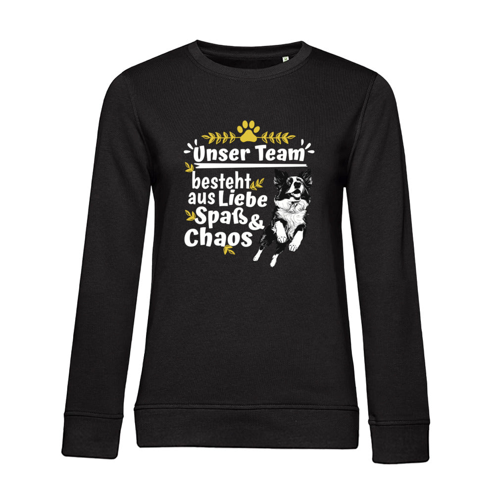 Unser Team – Bio-Sweatshirt für Damen