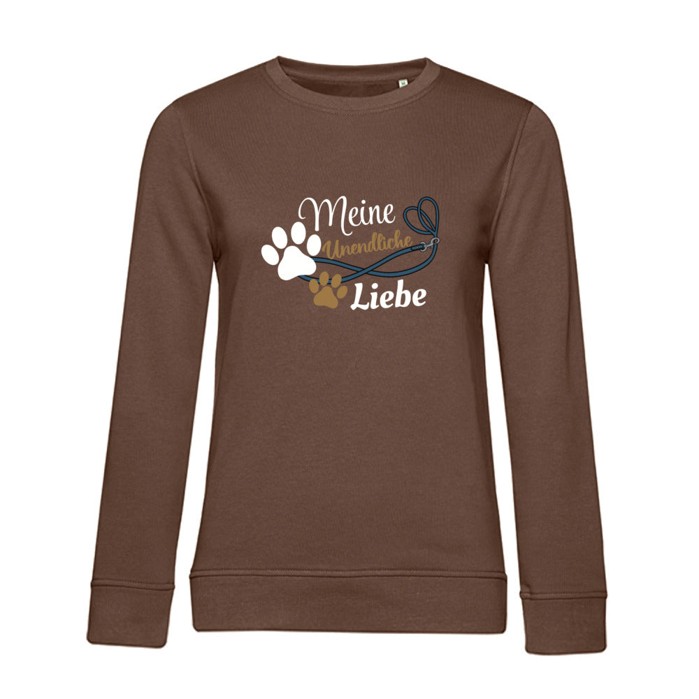 Unendlich – Bio-Sweatshirt für Damen