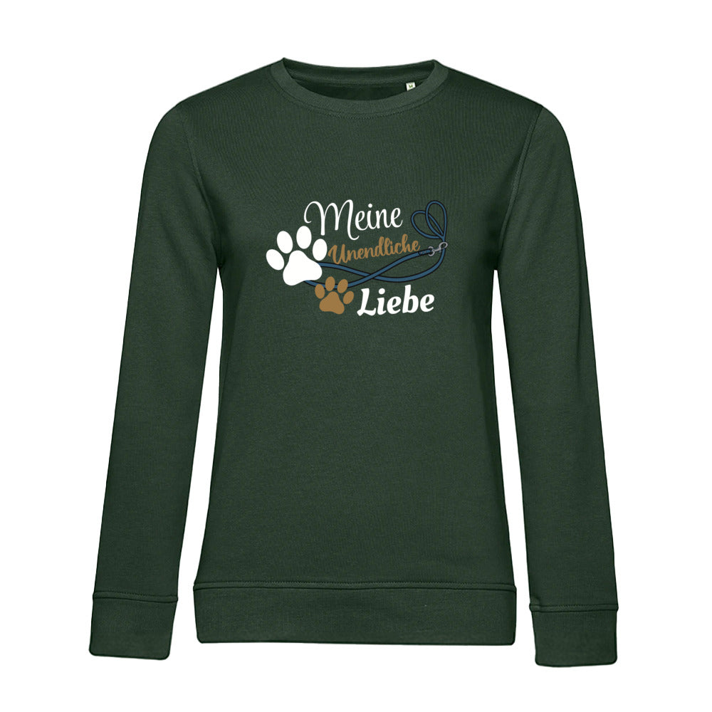 Unendlich – Bio-Sweatshirt für Damen