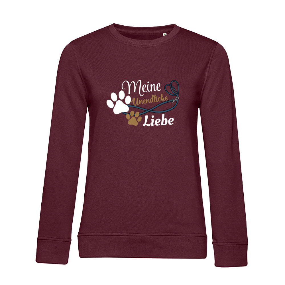 Unendlich – Bio-Sweatshirt für Damen