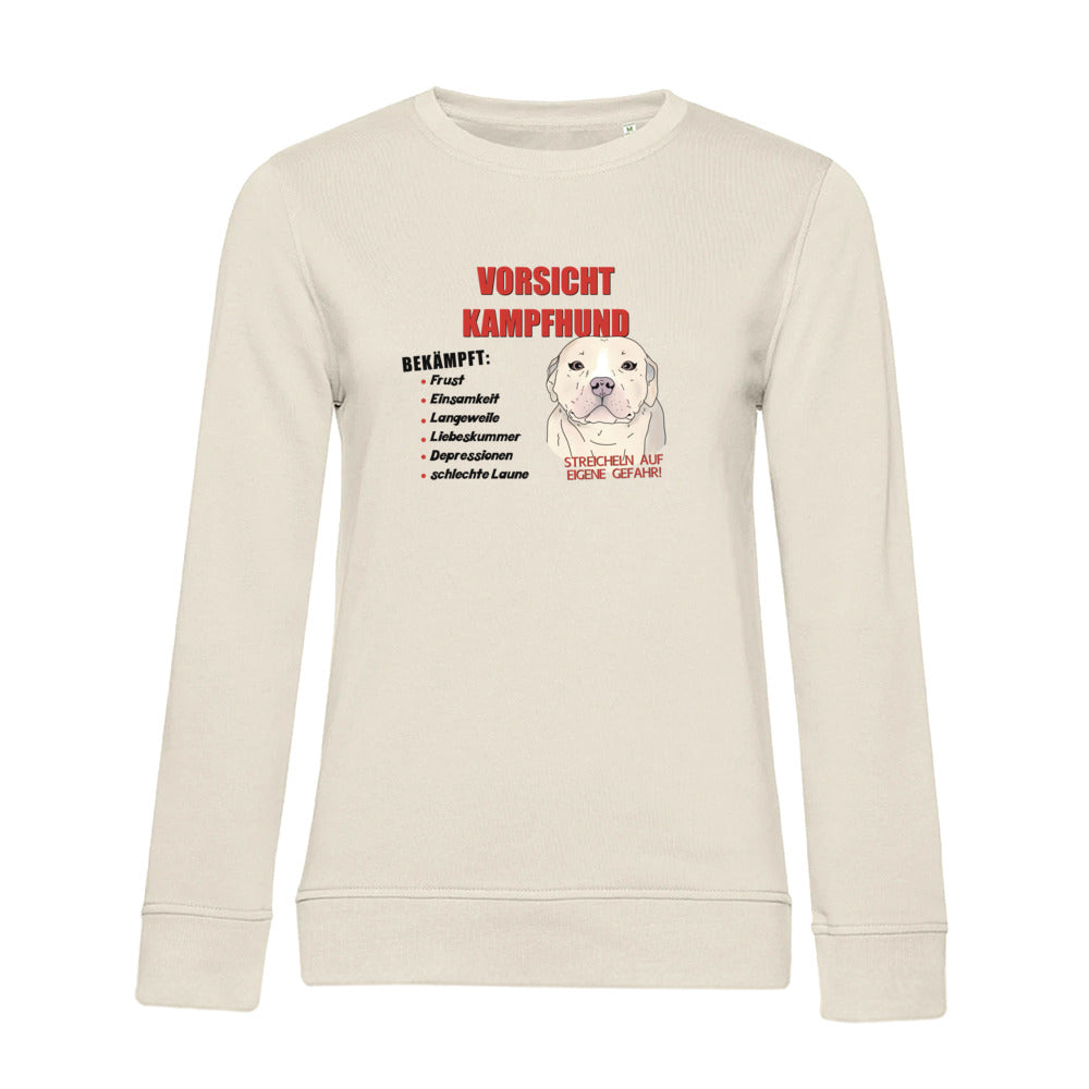 Lieblingshund – Bio-Sweatshirt für Damen