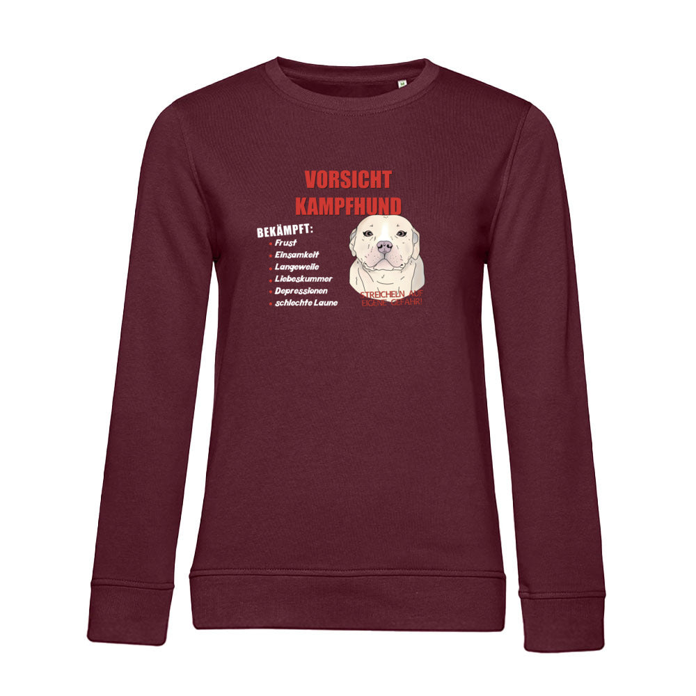 Lieblingshund – Bio-Sweatshirt für Damen