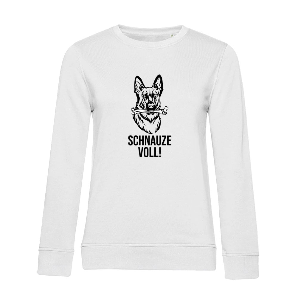 Schnauze Voll – Bio-Sweatshirt für Damen