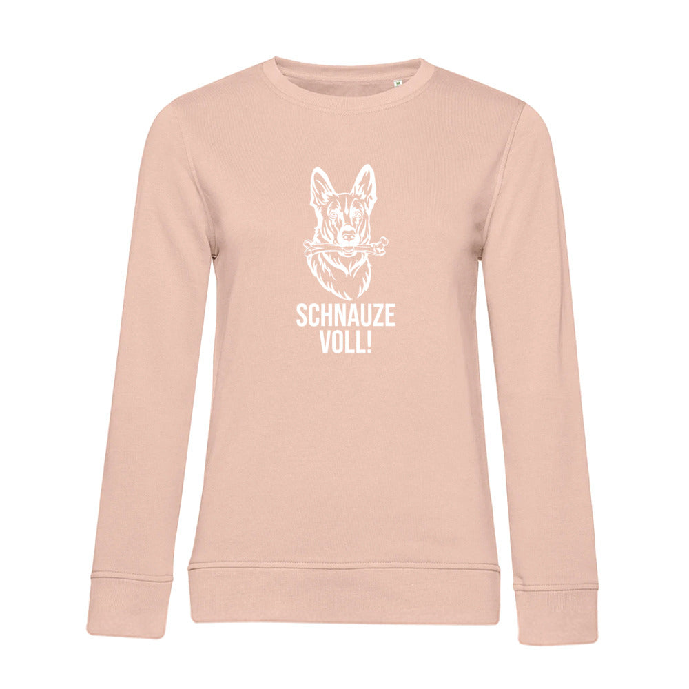 Schnauze Voll – Bio-Sweatshirt für Damen