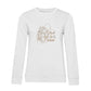 Vier Pfoten – Bio-Sweatshirt für Damen
