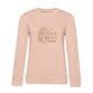 Vier Pfoten – Bio-Sweatshirt für Damen