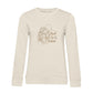 Vier Pfoten – Bio-Sweatshirt für Damen