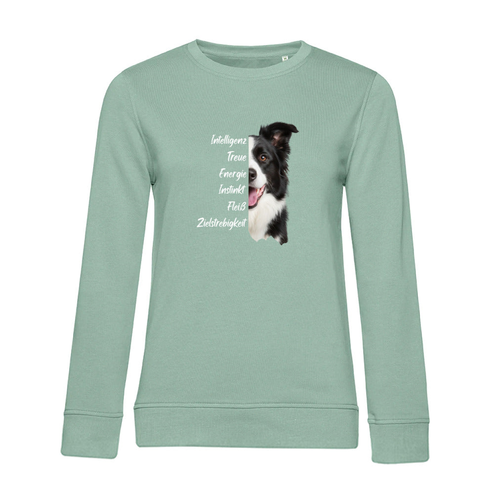 Collie Spirit – Bio-Sweatshirt für Damen