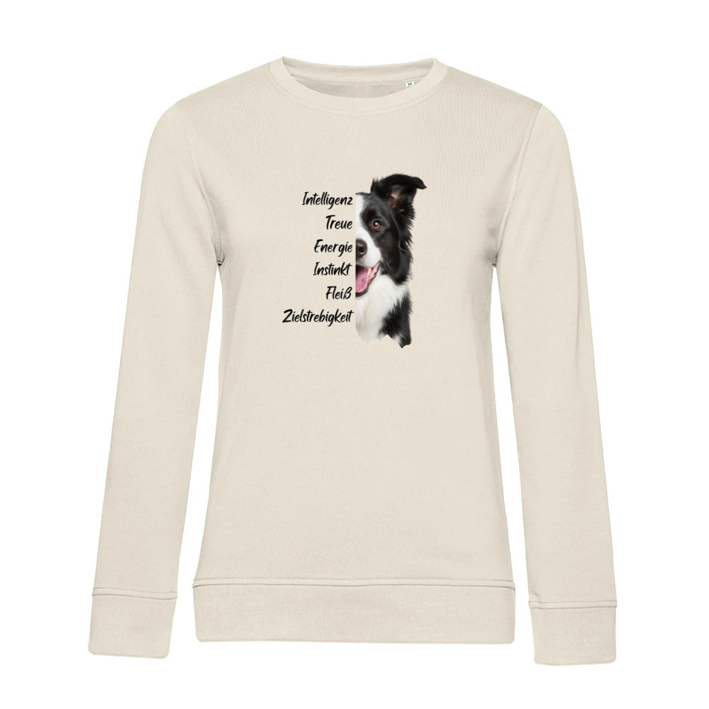 Collie Spirit – Bio-Sweatshirt für Damen