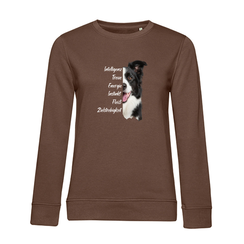 Collie Spirit – Bio-Sweatshirt für Damen