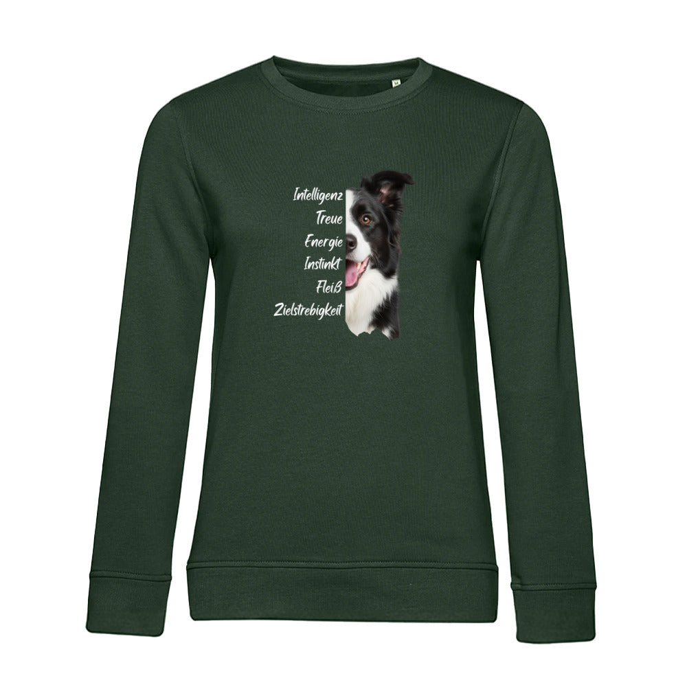 Collie Spirit – Bio-Sweatshirt für Damen