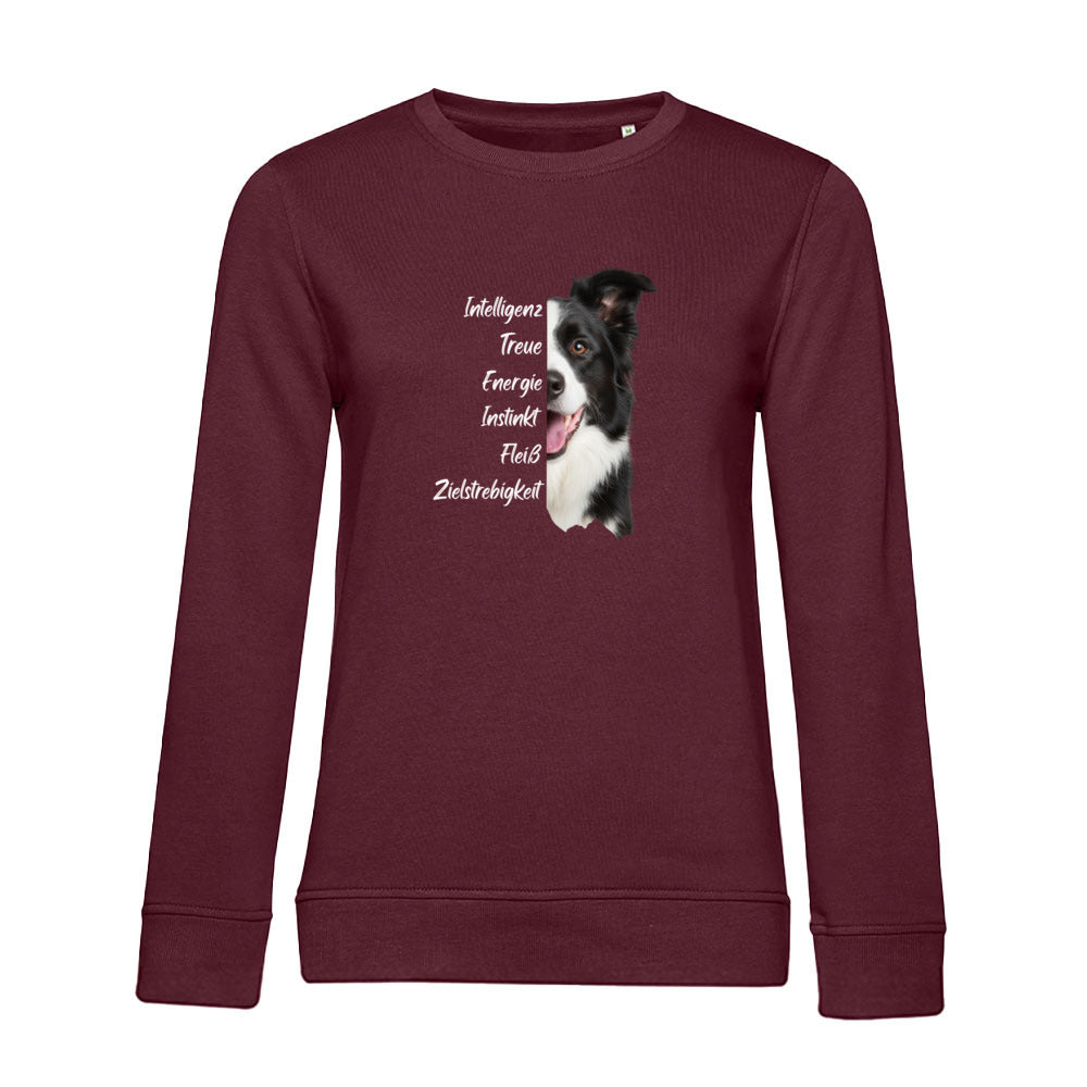 Collie Spirit – Bio-Sweatshirt für Damen