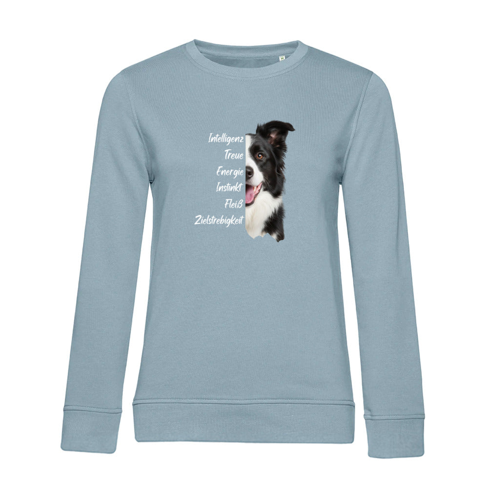 Collie Spirit – Bio-Sweatshirt für Damen