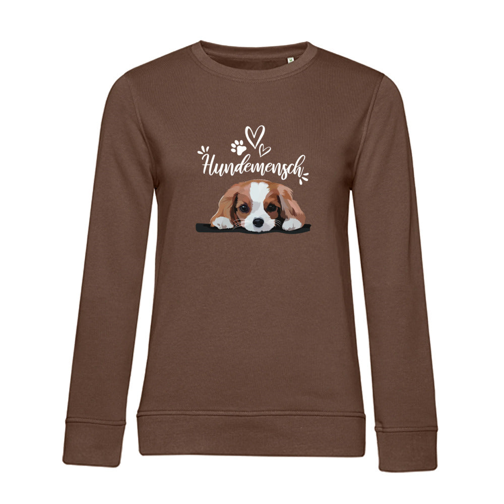 Hundemensch – Bio-Sweatshirt für Damen