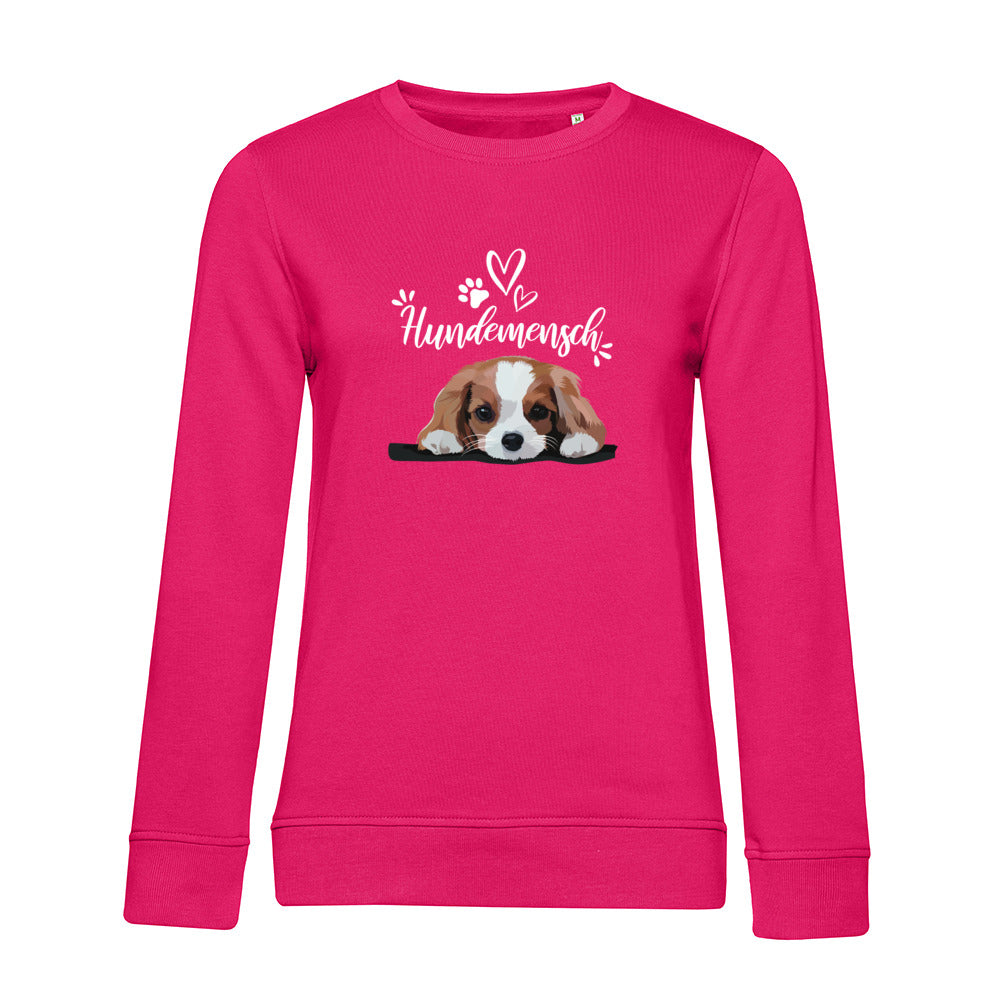 Hundemensch – Bio-Sweatshirt für Damen