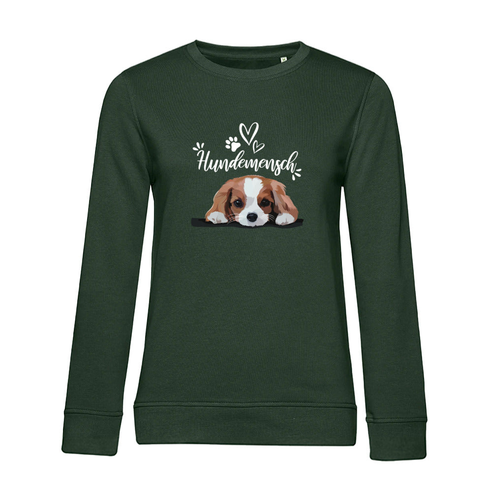 Hundemensch – Bio-Sweatshirt für Damen