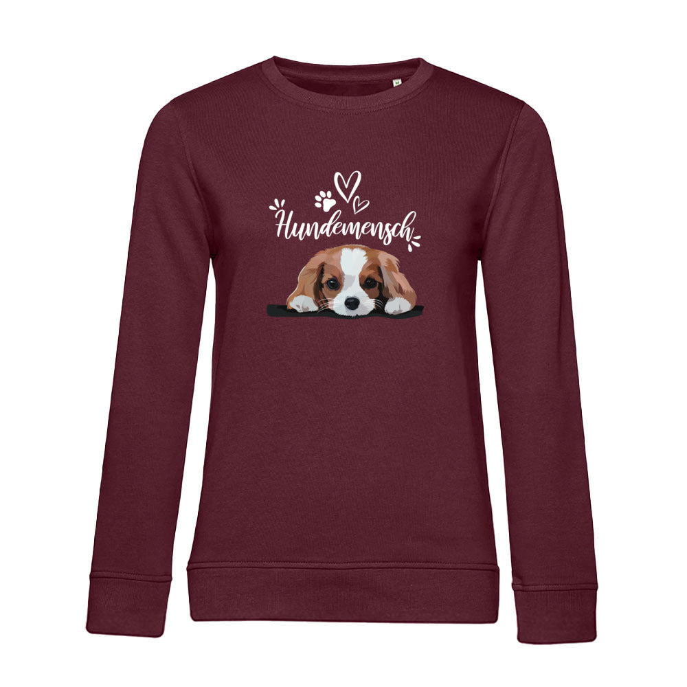 Hundemensch – Bio-Sweatshirt für Damen